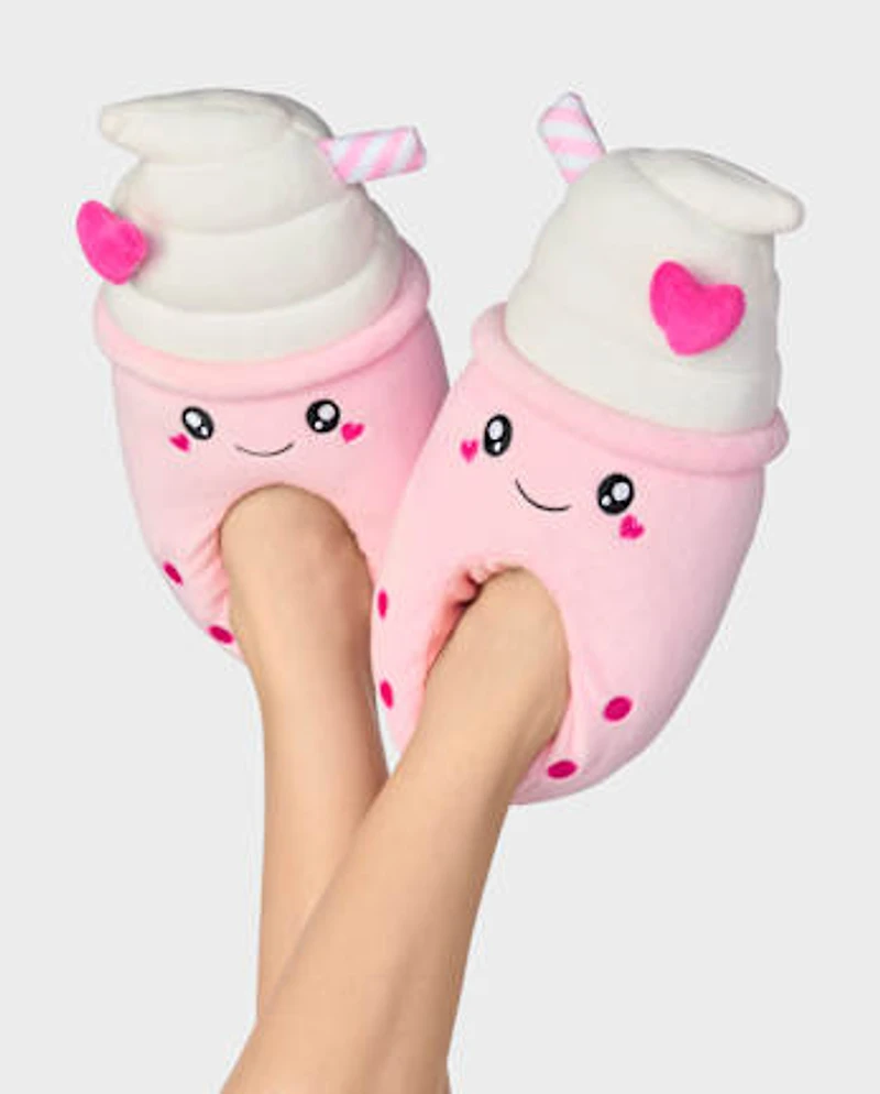 Girls Dessert Drink Slippers