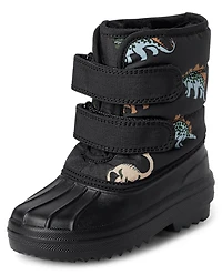 Toddler Boys Dino All Weather Boots