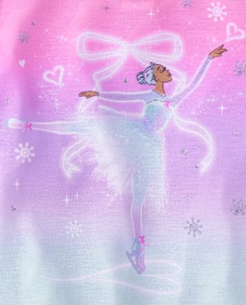 Girls Ballerina Ruffle Nightgown