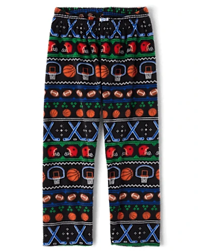Boys Sports Microfleece Pajama Pants