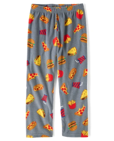 Boys Snacks Microfleece Pajama Pants