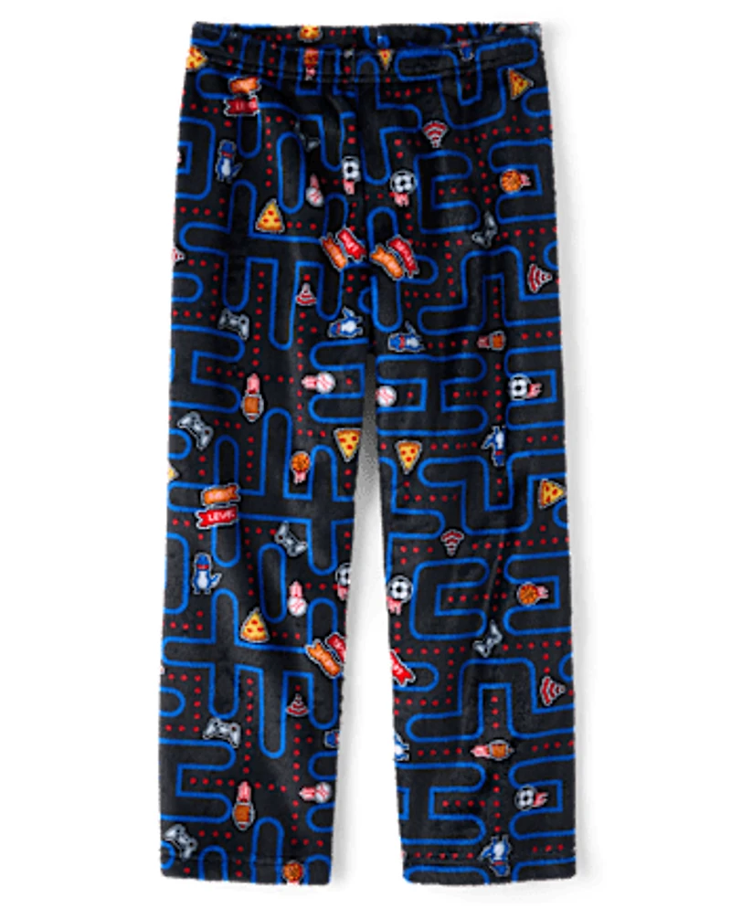 Boys Video Game Pajama Pants - Cozy Fleece