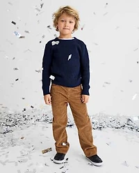 Baby And Toddler Boys Corduroy Straight Pants