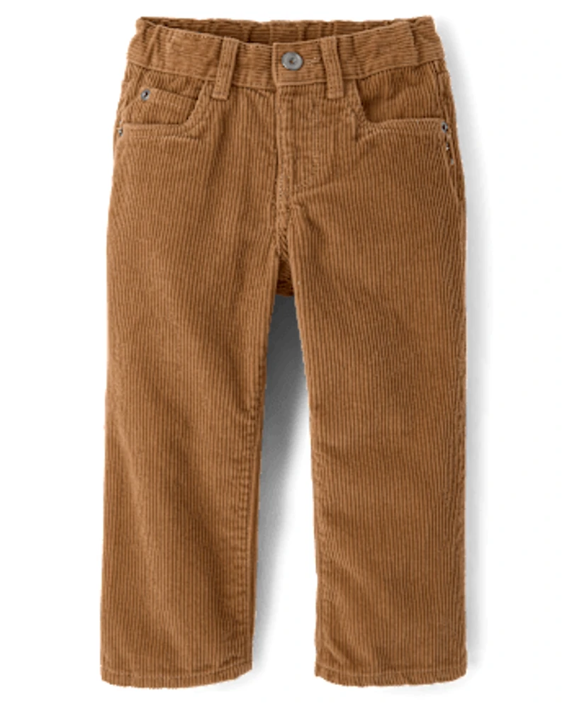 Baby And Toddler Boys Corduroy 90s Loose Pants