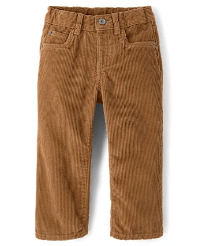 Baby And Toddler Boys Corduroy 90s Loose Pants