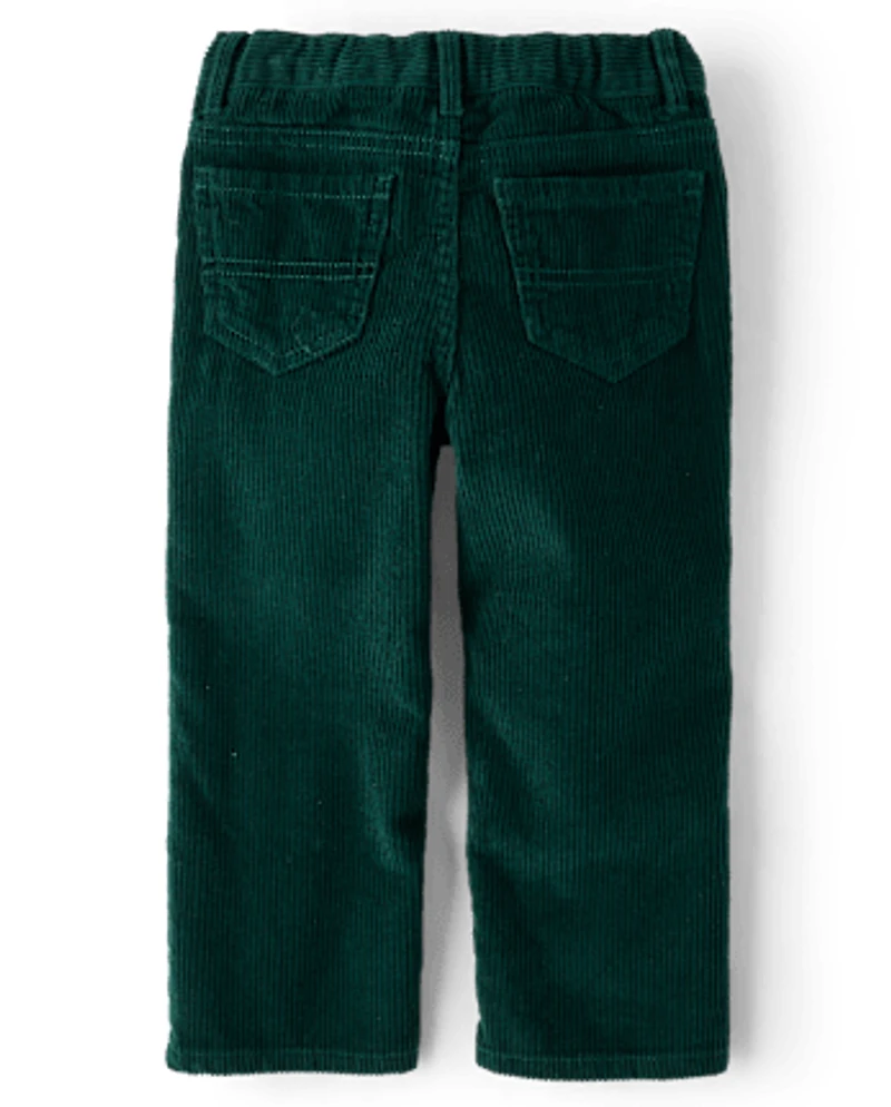 Baby And Toddler Boys Corduroy Straight Pants