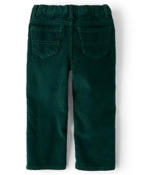 Baby And Toddler Boys Corduroy Straight Pants