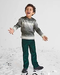 Baby And Toddler Boys Corduroy Straight Pants