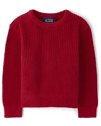Baby And Toddler Boys Shaker Stitch Sweater