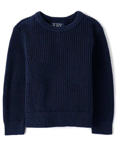 Baby And Toddler Boys Shaker Stitch Sweater