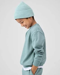 Baby And Toddler Garment Dyed Premium Fleece Sweatshirt