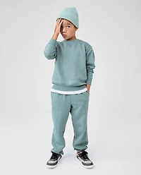 Baby And Toddler Garment Dyed Premium Fleece Sweatshirt