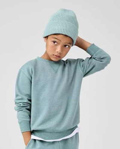 Baby And Toddler Garment Dyed Premium Fleece Sweatshirt