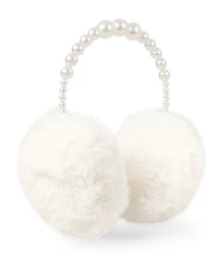 Cache-oreilles en fausses perles pour filles