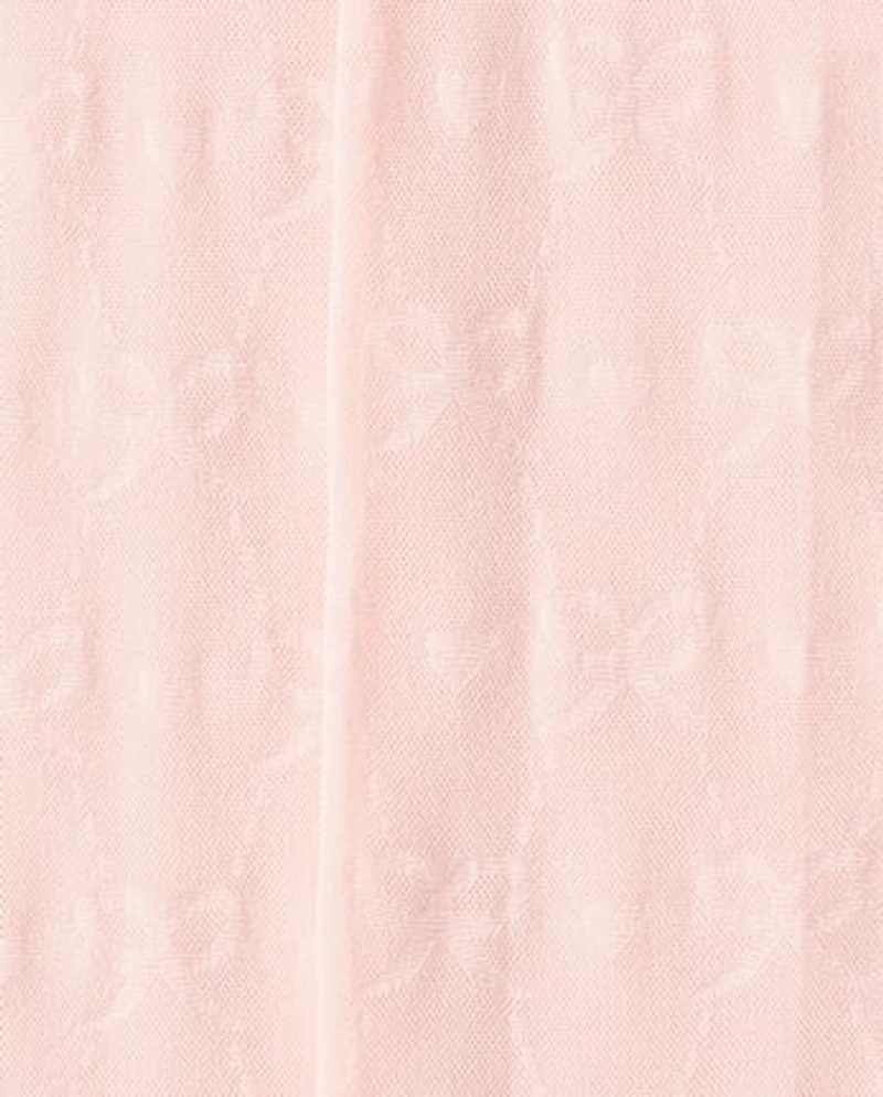 Girls Bow Microfiber Tights
