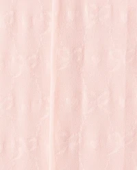 Girls Bow Microfiber Tights
