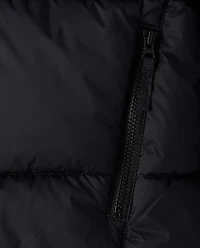 Kids Quilted Faux Fur Lined Parka Jacket