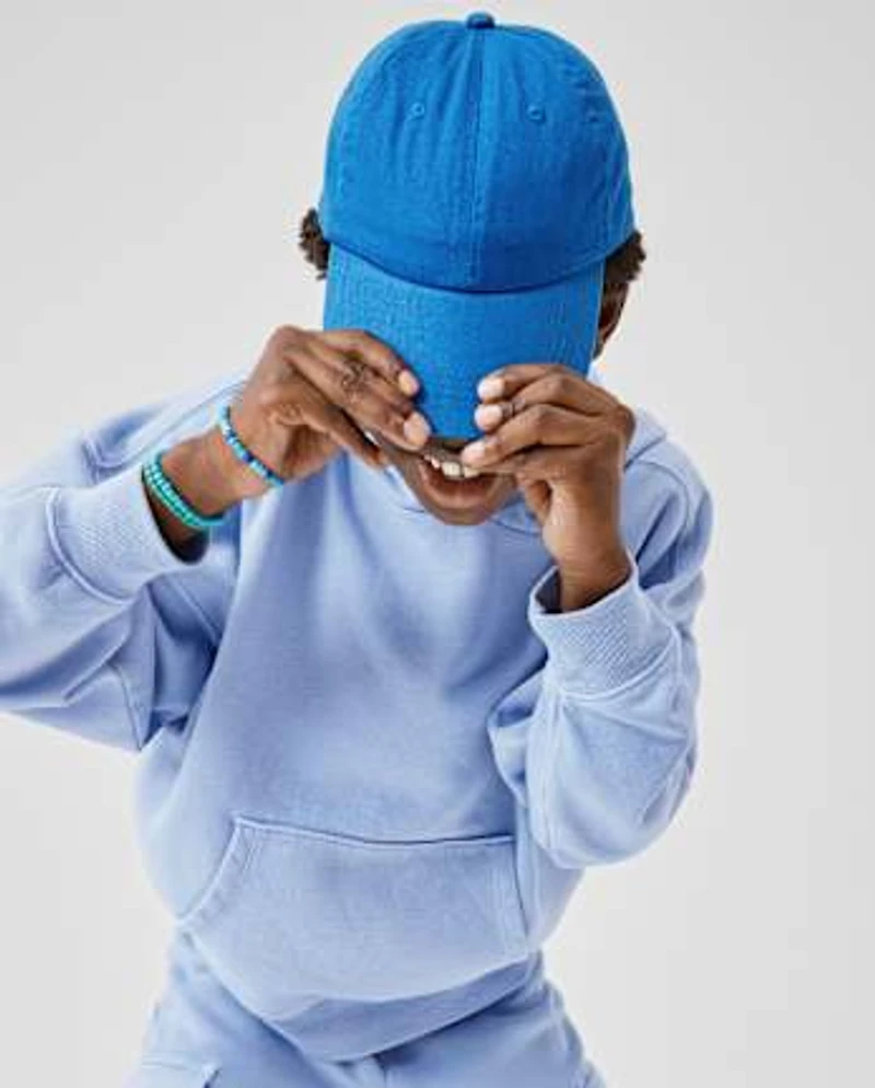 Kids Garment Dyed Premium Fleece Hoodie