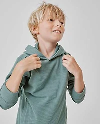 Kids Sueded Rib Hoodie