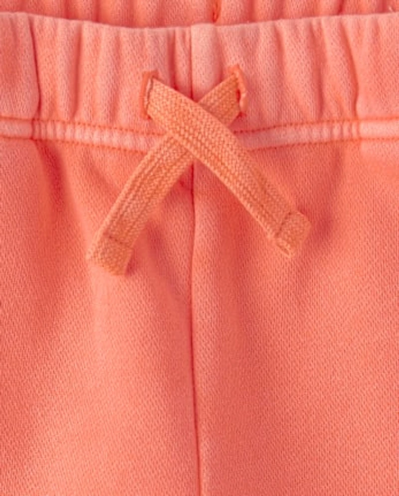 Kids Garment Dyed Premium Fleece Jogger Pants