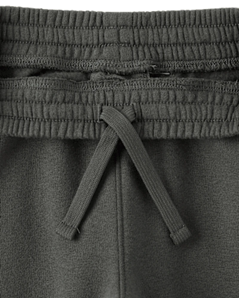 Kids Premium Fleece Utility Wide Leg Pants