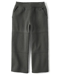 Kids Premium Fleece Utility Wide Leg Pants