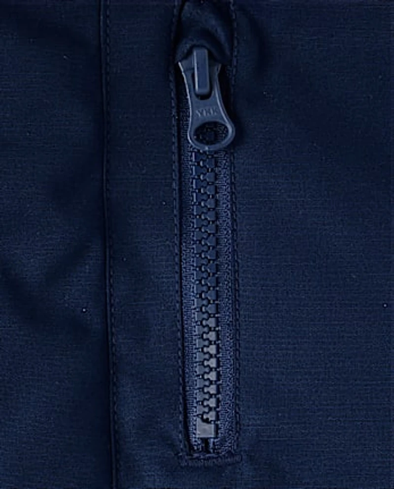 Kids Microfleece Lined Utility Parka Jacket