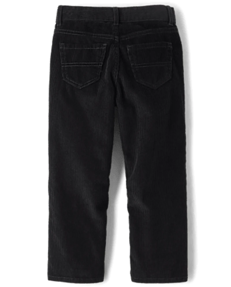 Boys Garment Dyed Corduroy 90s Loose Pants