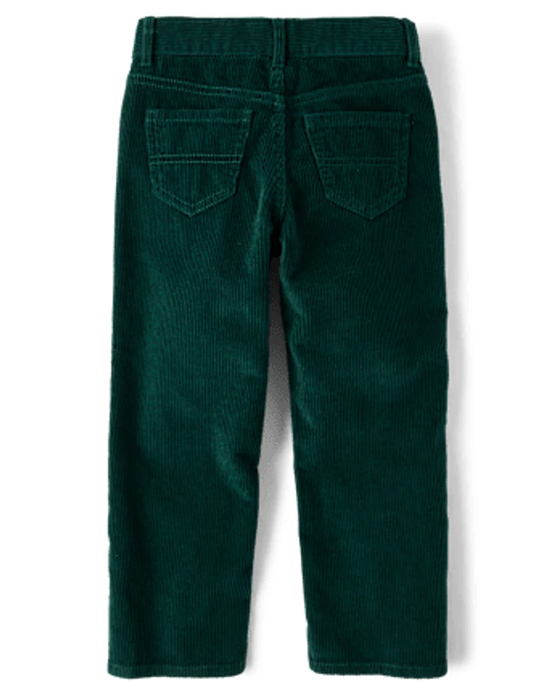Boys Garment Dyed Corduroy 90s Loose Pants