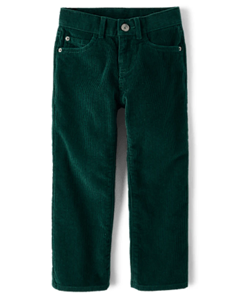 Boys Garment Dyed Corduroy 90s Loose Pants