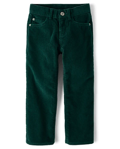 Boys Garment Dyed Corduroy 90s Loose Pants
