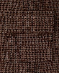 Boys Plaid Luxe Cozy Knit Baggy Cargo Pants