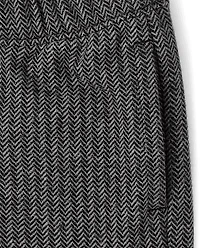Boys Herringbone Luxe Cozy Knit Baggy Cargo Pants