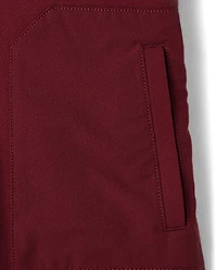 Boys Stretch Cozy Microfleece Zip Up Hoodie