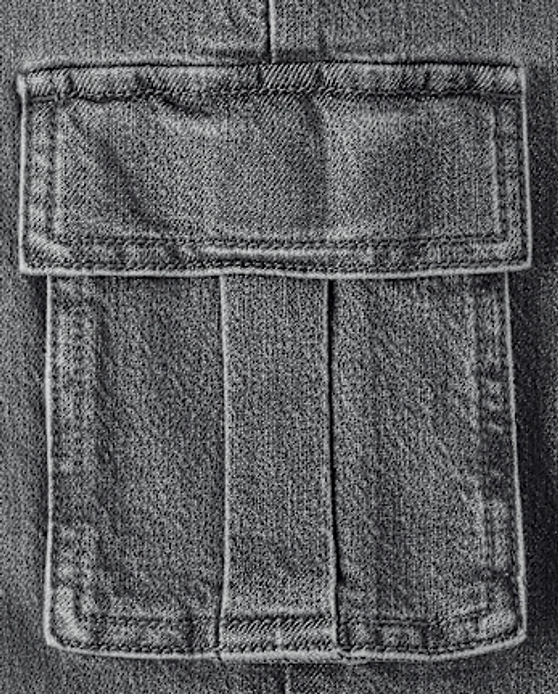 Jean cargo baggy pour enfants