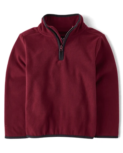 Boys Microfleece Half Zip Pullover
