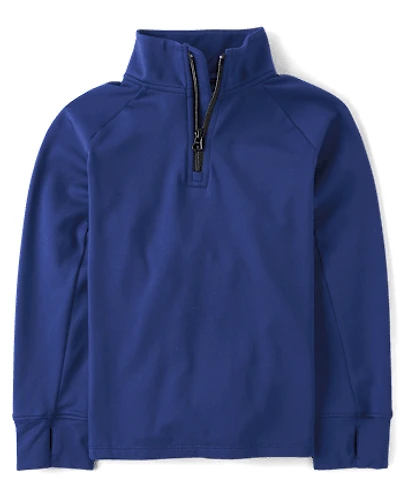 Boys Performance Cozy Tech Half Zip Pullover