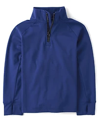 Boys Performance Cozy Tech Half Zip Pullover