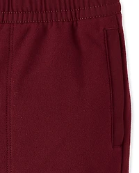 Boys Stretch Cozy Microfleece Jogger Pants