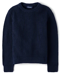 Boys Shaker Stitch Sweater