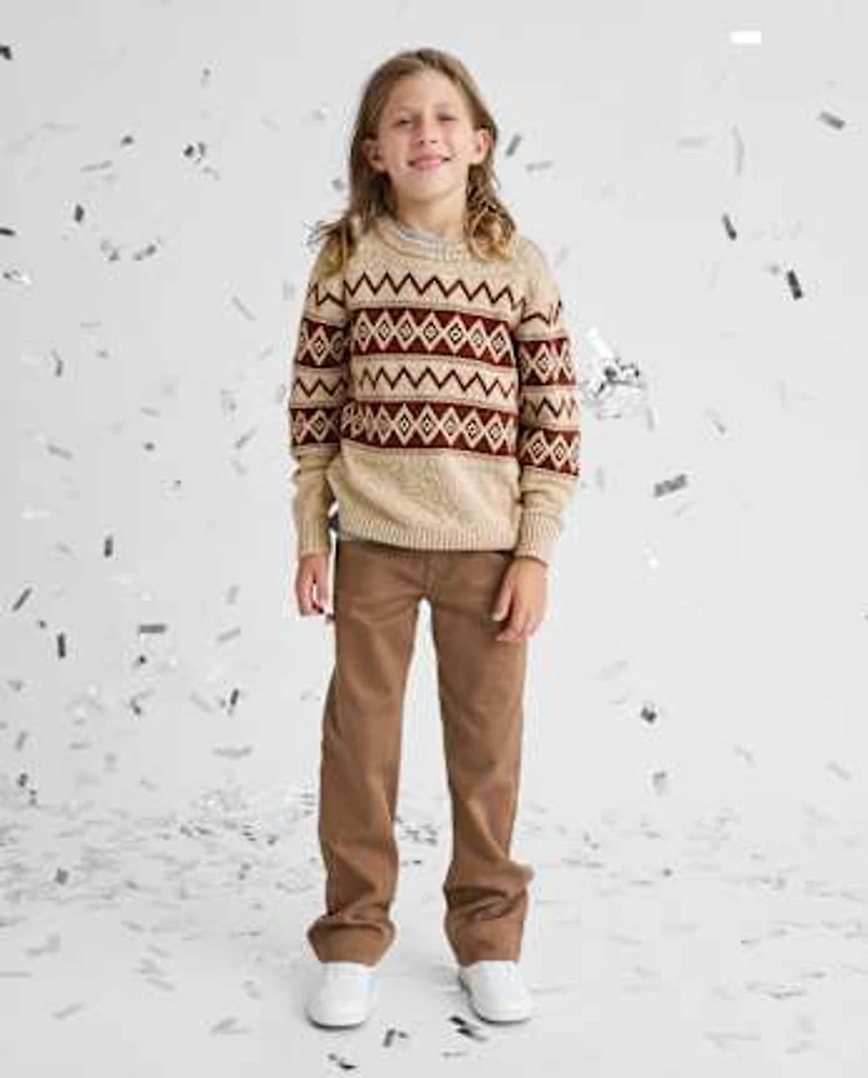 Boys Fairisle Sweater