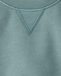 Kids Garment Dyed Premium Fleece Sweatshirt