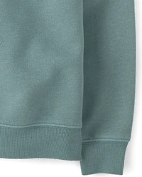 Kids Garment Dyed Premium Fleece Sweatshirt