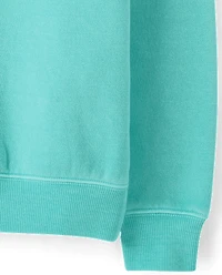 Kids Garment Dyed Premium Fleece Sweatshirt