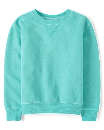 Kids Garment Dyed Premium Fleece Sweatshirt