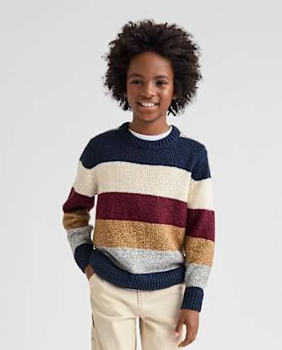 Boys Colorblock Sweater