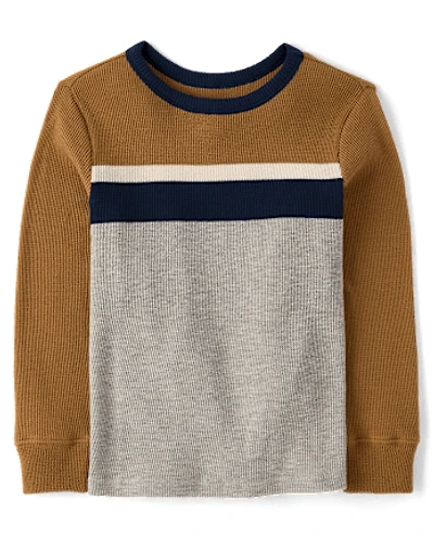 Boys Colorblock Thermal Top