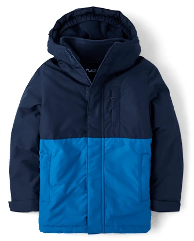 Boys Colorblock 3 1 Jacket