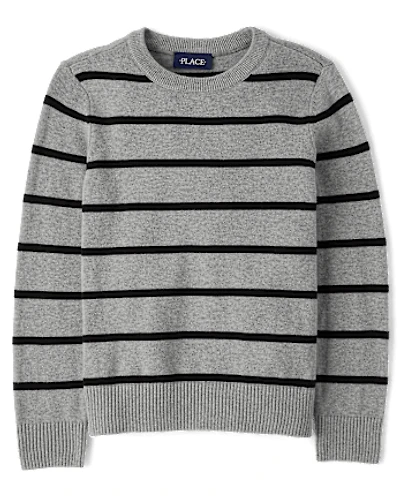 Boys Lightweight Striped Sweater