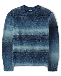 Kids Ombre Space Dye Sweater